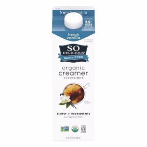 So Delicious Coconutmilk Creamer, Organic, French Vanilla