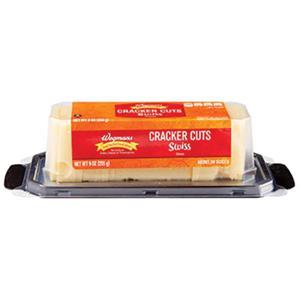 Wegmans Cracker Cuts, Swiss Cheese