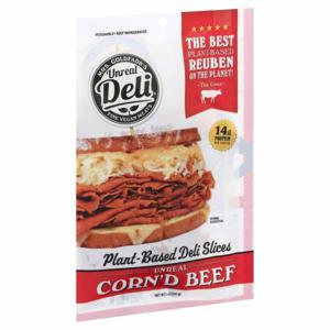 Unreal deli Deli Slices, Plant-Based, Corn’d Beef