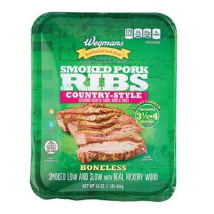 Wegmans Smoked Pork Ribs Country-Style