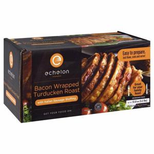 Echelon Foods Bacon Wrapped Turducken Roast