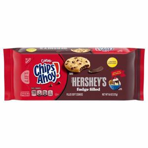 Chips Ahoy! Cookies, Hershey's Fudge Filled, Chewy