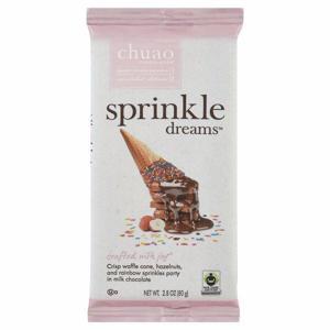 Chuao Chocolatier Milk Chocolate Bar, Sprinkle Dreams