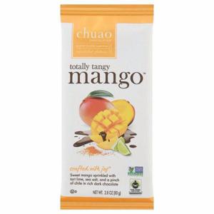 Chuao Chocolatier Dark Chocolate Bar, Totally Tangy, Mango