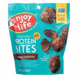 Enjoy Life Protein Bites, Chocolate, Dipped Banana