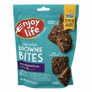 Enjoy Life Chocolate Brownie Bites, Marshmallow Crunch Flavor