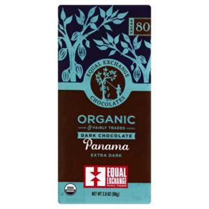 Equal Exchange Chocolates Dark Chocolate, Organic, Panama