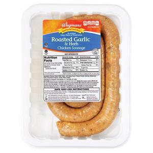 Wegmans Roasted Garlic & Herb Chicken Sausage