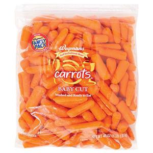 Wegmans Baby Cut Carrots, FAMILY PACK