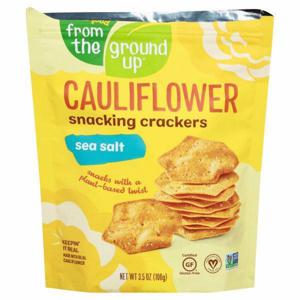 From the Ground Up Snacking Crackers, Cauliflower, Sea Salt