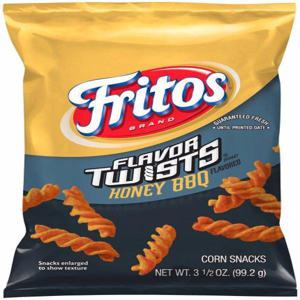 Fritos Twists Corn Chips , Honey BBQ