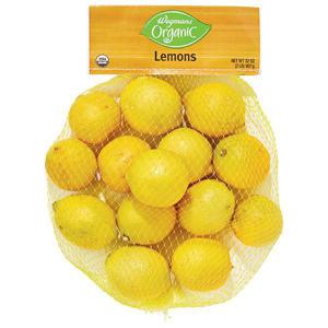 Wegmans Organic Lemons