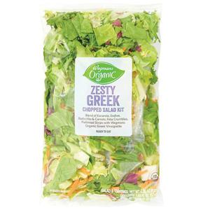 Wegmans Organic Zesty Greek Chopped Salad Kit