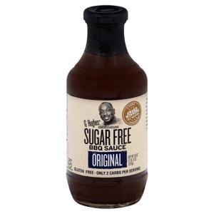 G Hughes BBQ Sauce, Sugar Free, Original