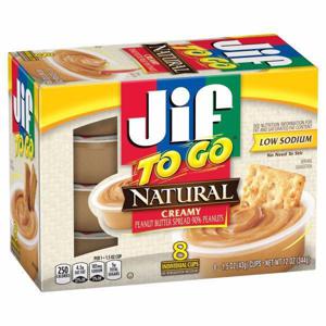 Jif To Go Peanut Butter, Peanut Butter