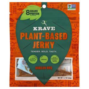 Krave Jerky, Korean BBQ, Plant-Based