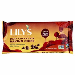 Lily's Baking Chips, Dark Chocolate, 55% Cocoa