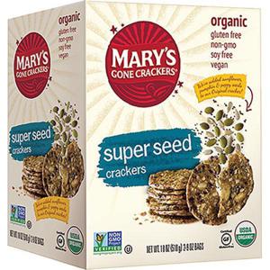 Mary's Gone Organic Crackers, Super Seed, FAMILY PACK