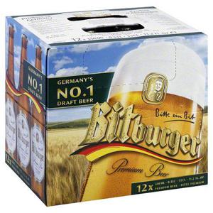 Bitburger Beer, Premium 12/11.2 oz  bottles