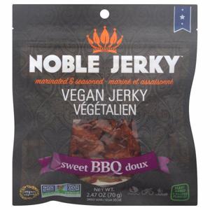 Noble Jerky Jerky, Vegan, Sweet BBQ Doux