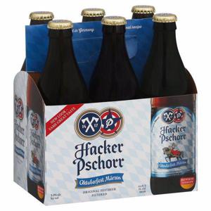 Hacker Pschorr Octoberfest Beer  6/11.2 oz bottles