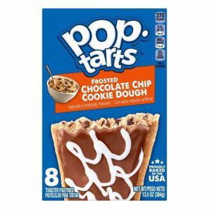 Pop-Tarts Toaster Pastries, Frosted, Chocolate Chip Cookie Dough