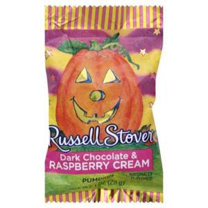 Russell Stover Dark Chocolate & Raspberry Cream, Pumpkin