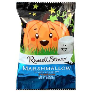 Russell Stover Pumpkin, Marshmallow in Milk Chocolate