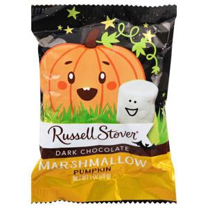 Russell Stover Pumpkin, Marshmallow, Dark Chocolate