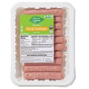 Wegmans Organic Breakfast Pork Sausage