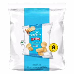 Simply Ruffles Potato Chips, Reduced Fat, Sea Salted