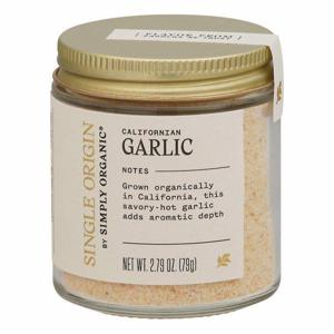 Simply Organic Single Origin Garlic, Californian