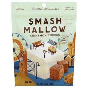 Smash Mallow Marshmallows, Snackable, Cinnamon Churro