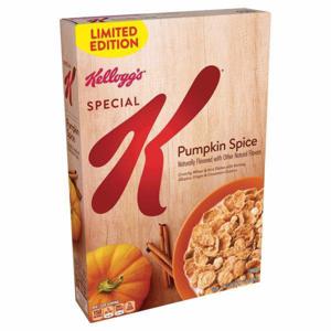 Special K Cereal Kellogg's , Breakfast Cereal, Pumpkin Spice