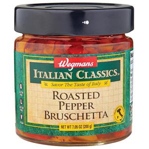 Wegmans Italian Classics Roasted Pepper Bruschetta