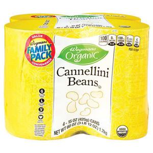 Wegmans Organic Cannellini Beans, FAMILY PACK