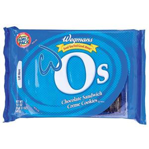 Wegmans W O's Chocolate Sandwich Creme Cookies, FAMILY PACK