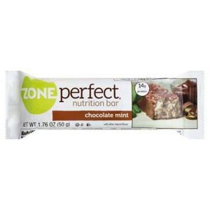 Zone Perfect Nutrition Bar, Chocolate Mint