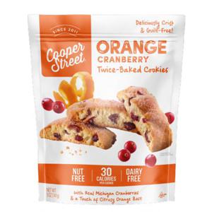 Cooper Street Orange Cranberry Twice Baked Cookies, 5 oz