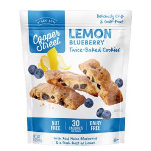 Cooper Street Lemon Blueberry Twice Baked Cookies, 5 oz