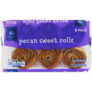 Kroger® Pecan Sweet Rolls Tray, 6 ct / 6 oz