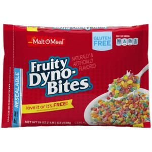 Malt-O-Meal® Fruity Dyno-Bites® Cereal, 19 oz