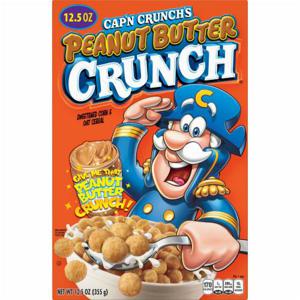 Cap'N Crunch Peanut Butter Crunch® Corn & Oat Cereal, 12.5 oz