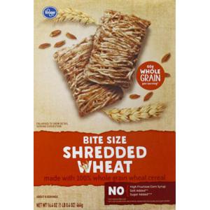 Kroger® Bite Size Shredded Wheat Cereal, 16.4 oz