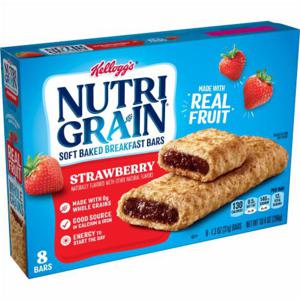 Kellogg's® Nutri-Grain® Strawberry Soft Baked Breakfast Bars, 8 ct / 1.3 oz