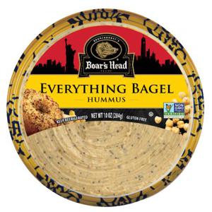 Boar's Head Everything Bagel Hummus, 10 oz