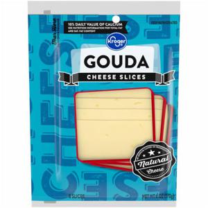 Kroger® Gouda Cheese Slices, 6 oz