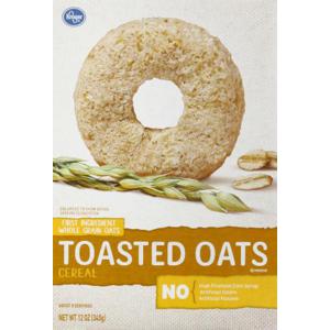 Kroger® Toasted Oats Cereal, 12 oz