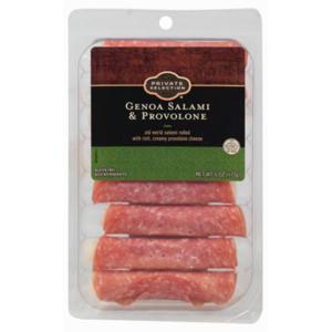 Private Selection® Genoa Salami & Provolone Rolls, 6 oz