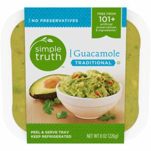 Simple Truth™ Traditional Guacamole, 8 oz